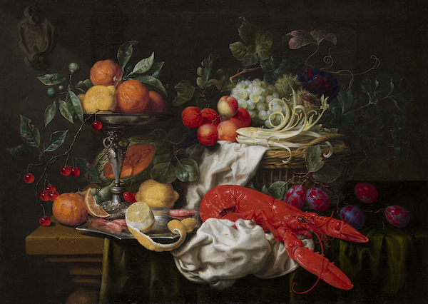 Still life with a lobster